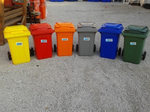 *80 LT. ATKON PLASTİK ÇÖP KONTEYNERİ - Görsel 4