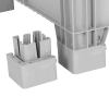 AX-8639-X PLASTİK YÜKSELTİCİ TAKOZLU KASA 600x800x470 mm - Görsel 6