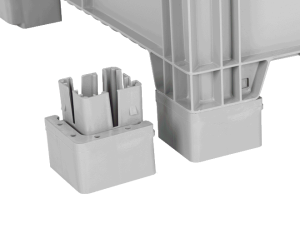AX-8639-X PLASTİK YÜKSELTİCİ TAKOZLU KASA 600x800x470 mm - Görsel 6
