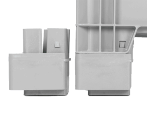 AX-8639-X PLASTİK YÜKSELTİCİ TAKOZLU KASA 600x800x470 mm - Görsel 7