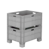 AX-8639-X PLASTİK YÜKSELTİCİ TAKOZLU KASA 600x800x470 mm - Görsel 3