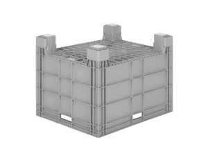 AX-8650-X PLASTİK YÜKSELTİCİ TAKOZLU KASA 600x800x580 mm - Görsel 2