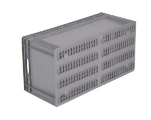 H-4833 PLASTİK KASA 400x800x340 mm - Görsel 3