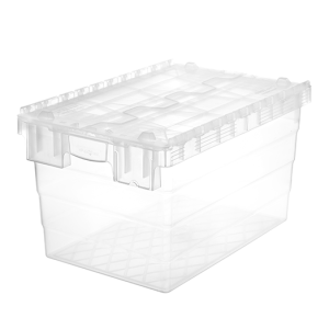HP-6435-MK SF PLASTİK ŞEFFAF KONİK KAPAKLI KASA 400x600x360 mm