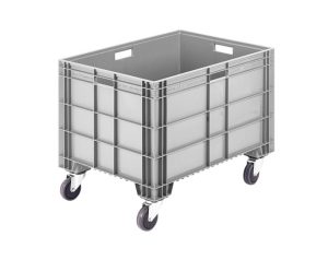 HP-8650-T PLASTİK TEKERLEKLİ KASA 600x800x633mm