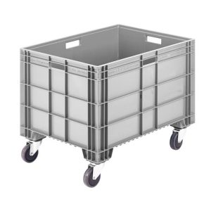 HP-8650-T PLASTİK TEKERLEKLİ KASA 600x800x633mm