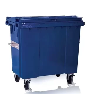 ATKON- 1100 LT.PLASTİK ÇÖP KONTEYNERİ - Görsel 2