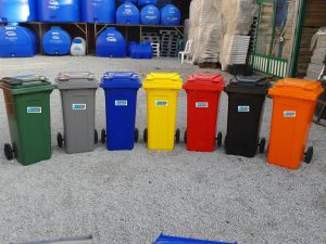 120 LT. ATKON PLASTİK ÇÖP KONTEYNERİ - Görsel 8