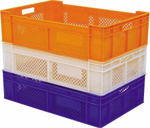KAMASAN G-55-15 PLASTİK DELİKLİ KASA 410x620x160 mm