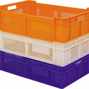 KAMASAN G-55-15 PLASTİK DELİKLİ KASA 410x620x160 mm