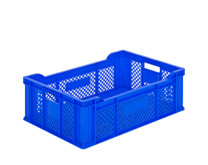 HP-2005 PLASTİK TERASLI DELİKLİ KASA 400x600x200 mm