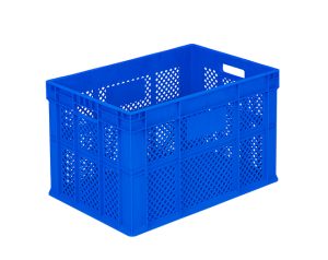 HP-3602 PLASTİK DELİKLİ TEKSTİL VE TARIM KASASI 400x600x360 mm