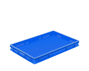 EF-6502 PLASTİK DELİKLİ KASA 400x600x65 mm