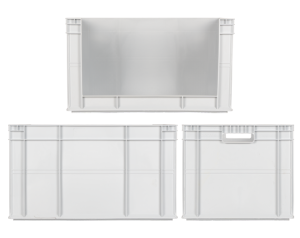 AX-3403-AVU PLASTİK YANI AÇIK KASA 400x600x340 mm - Görsel 5