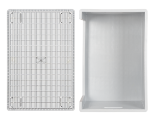 AX-3403-AVU PLASTİK YANI AÇIK KASA 400x600x340 mm - Görsel 6