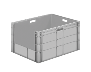 HP-8644-AV PLASTİK ÖNÜ AÇIK KASA 600x800x450 mm