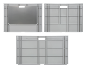 HP-8644-AVK PLASTİK ÖNÜ AÇIK KASA 600x800x450 mm - Görsel 4