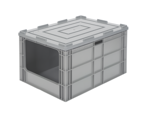 HP-8644-AVK PLASTİK ÖNÜ AÇIK KASA 600x800x450 mm - Görsel 6