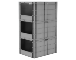 HP-8644-AVK PLASTİK ÖNÜ AÇIK KASA 600x800x450 mm - Görsel 3
