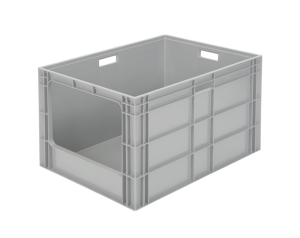 HP-8644-AVK PLASTİK ÖNÜ AÇIK KASA 600x800x450 mm