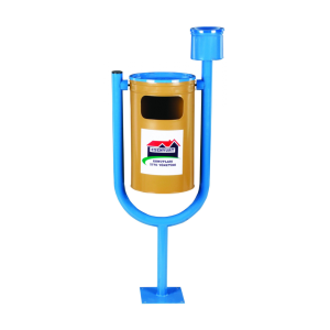 EF-115 U Tipi Küllüklü Dış Mekan Çöp kovası