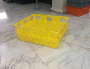 KAMASAN EKKA-30(BURGER) PLASTİK DELİKLİ KASA 540x640x120 mm - Görsel 2