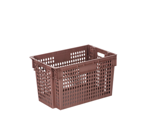 GK-910 PLASTİK DELİKLİ KONİK EKMEK KASASI 425x655x390 mm