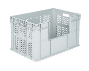 HP-3402-AVU PLASTİK YANI AÇIK KASA 400x600x340 mm