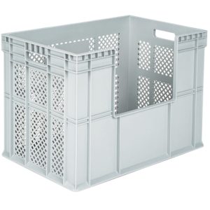 HP-4202-AVU PLASTİK YANI AÇIK E-TİCARET KASASI 400x600x425 mm