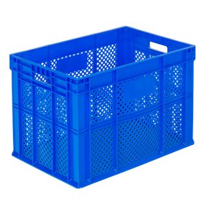 HP-4002 PLASTİK DELİKLİ EKMEK VE TAŞIMA KASASI 400x600x400 mm