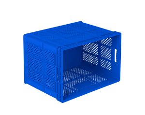 HP-4502 PLASTİK DELİKLİ DERİN TAŞIMA KASASI 400x600x450 mm - Görsel 2