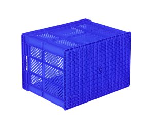 HP-4502 PLASTİK DELİKLİ DERİN TAŞIMA KASASI 400x600x450 mm - Görsel 4