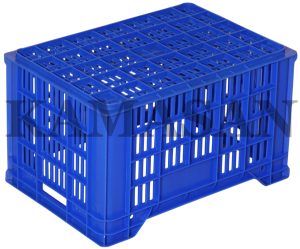 KAMASAN D-60-A PLASTİK DELİKLİ KASA  365x520x310 mm - Görsel 2