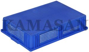 KAMASAN G-5528 PLASTİK DELİKLİ KASA 420x620x140 mm - Görsel 2
