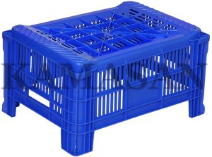 KAMASAN HALMEY57 PLASTİK DELİKLİ KASA 405x550x305 mm - Görsel 2