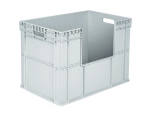 HP-4203-AVU PLASTİK YANI AÇIK E-TİCARET KASASI 400x600x425 mm