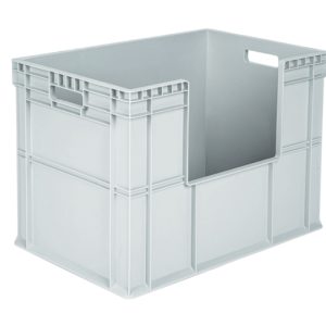 HP-4203-AVU PLASTİK YANI AÇIK E-TİCARET KASASI 400x600x425 mm