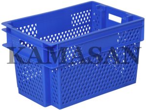 KAMASAN KNK-5430 AK PLASTİK DELİKLİ KASA 370x530x310 mm - Görsel 2