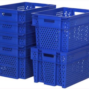 KAMASAN KNK-5430 AK PLASTİK DELİKLİ KASA 370x530x310 mm
