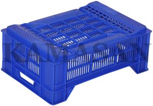 KAMASAN MEYKA-35 PLASTİK DELİKLİ KASA 370x525x210 mm - Görsel 2