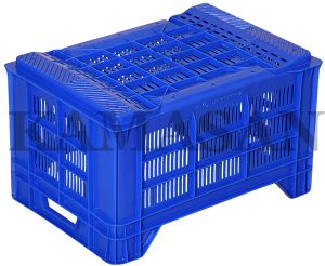 KAMASAN MEYKA-50 PLASTİK DELİKLİ KASA 365x520x310 mm - Görsel 2