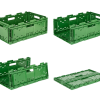KTY-6422 PLASTİK KATLANIR DELİKLİ KASA 400x600x230 mm - Görsel 2