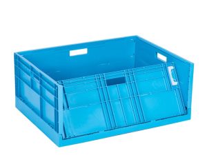 KTZ-8634 PLASTİK KATLANIR KAPALI KASA 600x800x340 mm - Görsel 2