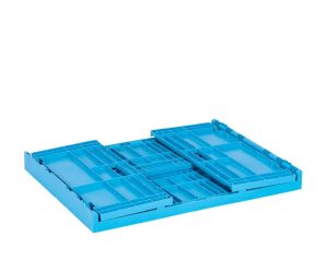 KTZ-8634 PLASTİK KATLANIR KAPALI KASA 600x800x340 mm - Görsel 5
