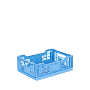 KTX-3405 PLASTİK KATLANIR DELİKLİ KASA 300x400x145 mm