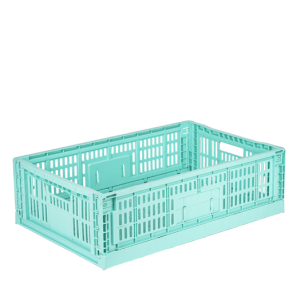 KTX-6418 PLASTİK KATLANIR DELİKLİ KASA 395x595x185 mm