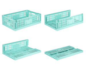 KTX-6418 PLASTİK KATLANIR DELİKLİ KASA 395x595x185 mm - Görsel 2