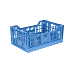 KTX-6255 PLASTİK KATLANIR DELİKLİ KASA 395x595x250 mm - Görsel 2
