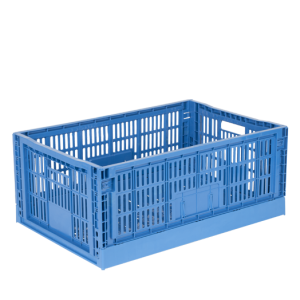 KTX-6251 PLASTİK KATLANIR DELİKLİ KASA 395x565x250 mm