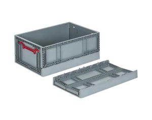 KX-4622 PLASTİK KATLANIR KAPALI KASA 400x600x230 mm